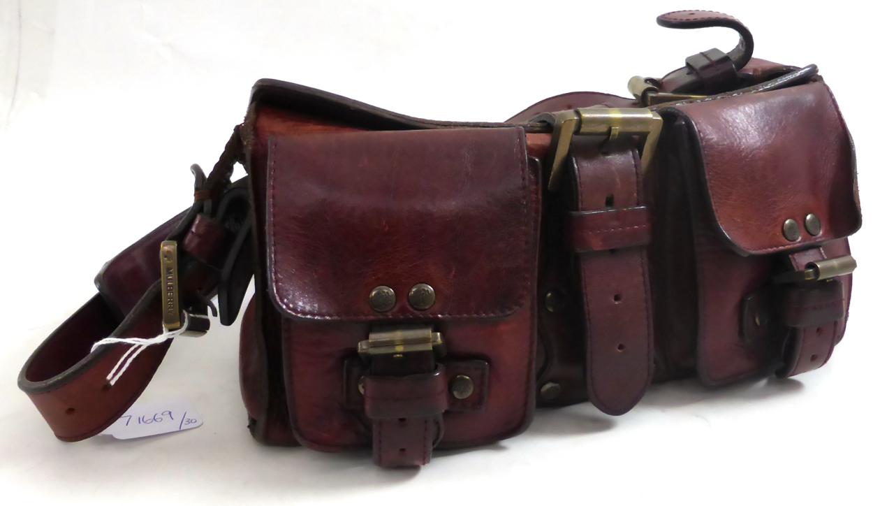 Lot 2158 - Mulberry Blenheim Shoulder Bag, in a dark