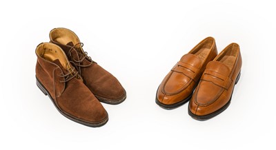 Lot 2276 - Pair of Gentleman's Custom-Made Church's Tan...