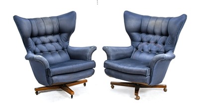 Lot 75 - A Pair of 1970's G Plan Sixty Two Swivel...