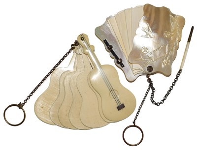 Lot 155 - Two Victorian Aide Memories one shaped oblong...