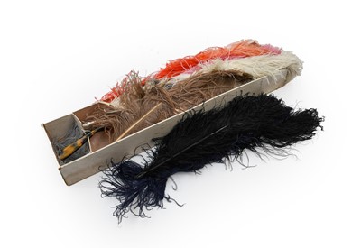 Lot 2205 - Assorted Late 19th/Early 20th Century Ostrich...