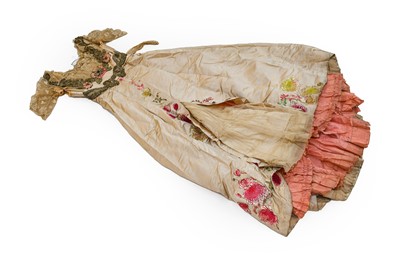 Lot 2017 - A Late 19th Century Ladies' Evening Dress, in...