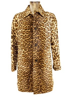 Lot 3060 - Prada Leopard Printed Hide Three-Quarter...