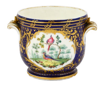 Lot 661 - A Sevres Style Seau a Verre, in 18th century...