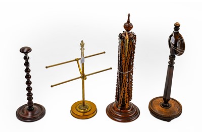 Lot 2142 - 19th Century Mahogany Wool Winder, on a...