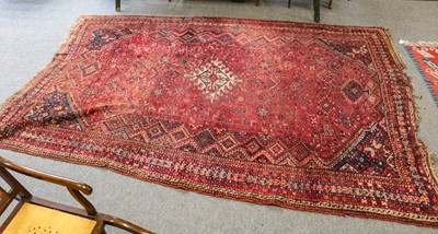 Lot 1212 - Kashgai Carpet, the field of tribal devices...