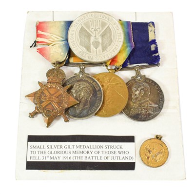 Lot 11 - A First World War Naval Long Service Group of...