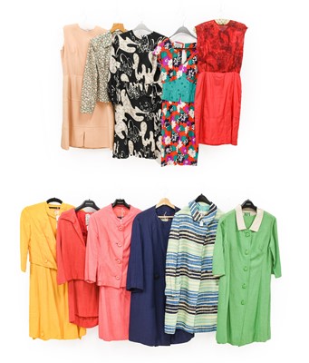 Lot 2055 - Assorted Circa 1950/80s Ladies' Costume,...