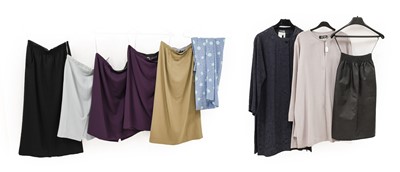 Lot 2069 - Assorted Jean Muir Costume, comprising navy...