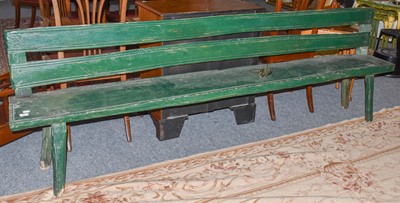 Lot 1283 - Rustic French garden bench