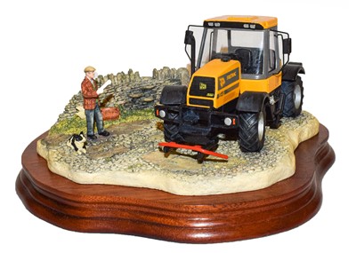 Lot 13 - Border Fine Arts 'Frontiers of Farming' (JCB Fastrac)