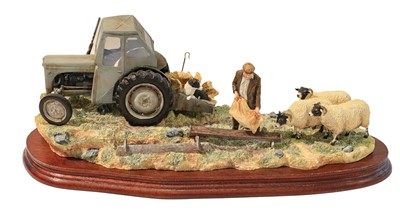 Lot 17 - Border Fine Arts 'Frosty Morning' (Fergie TE20)