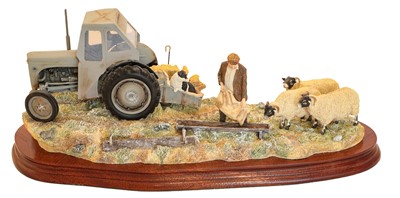 Lot 18 - Border Fine Arts 'Frosty Morning' (Fergie TE20)