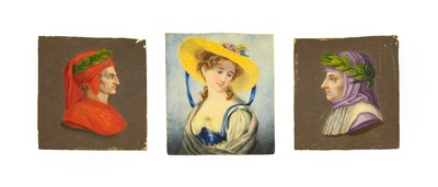Lot 1023 - After Sandro Botticelli: A Miniature Bust...