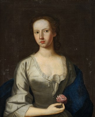Lot 1085 - Follower of Jonathan Richardson (1667-1745)...