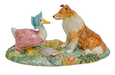 Lot 182a - Beswick Tableau 'Kep and Jemima'