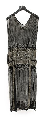 Lot 2031 - Circa 1920s Beaded Evening Dress on black...