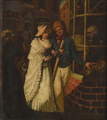 Lot 537 - Circle of Samuel de Wilde (1748-1842) Lady and...