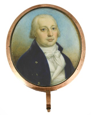 Lot 611 - Thomas Hazlehurst (c.1740-1821): Miniature...