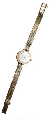 Lot 102 - A 9 ct gold lady's Rotary wristwatch