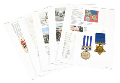 Lot 23 - A Pair of Egypt Campaign Medals, awarded to...