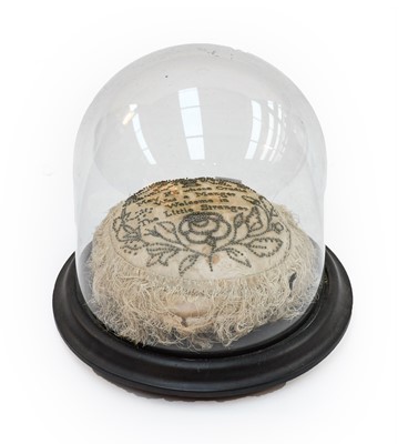 Lot 2159 - 18th Century Cream Silk Pin Cushion, with...