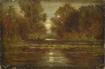 Lot 535 - Follower of Jean-Baptiste-Camille Corot...