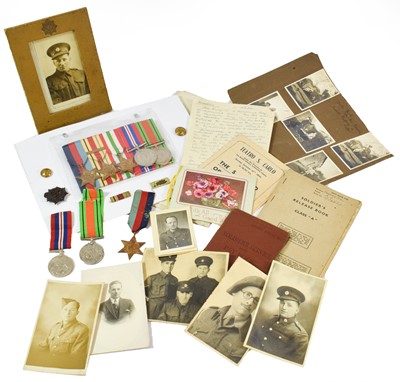 Lot 35 - A Second World War Group of Five Medals,...