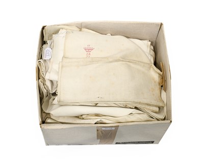 Lot 2119 - Forty-Seven White Linen 19th Century Hand...