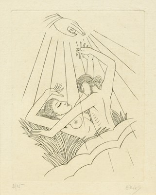 Lot 589 - Eric Gill ARA, RDI (1882-1940) "David" Signed...