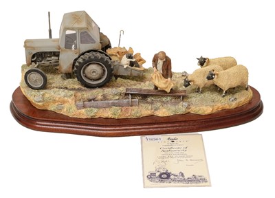 Lot 15 - Border Fine Arts 'Frosty Morning' (Fergie TE20)