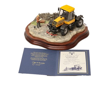 Lot 14 - Border Fine Arts 'Frontiers of Farming' (JCB Fastrac)