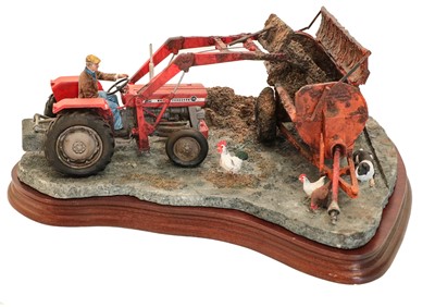 Lot 51 - Border Fine Arts 'Where's there Muck There's Money'