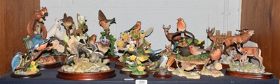 Lot 200 - Border Fine Arts British bird and wildlife...