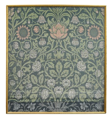 Lot 86 - "Violet and Columbine": A Framed Panel of...