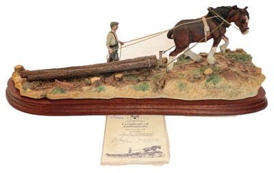 Lot 60 - Border Fine Arts 'Logging'