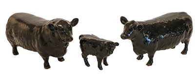 Lot 151 - Beswick Aberdeen Angus Cattle