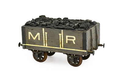 Lot 1005 - An H Upmann Painted Wood and Metal Novelty Box,...