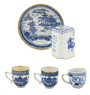 Lot 667 - A Chinese Porcelain Seal, 19th century, of...