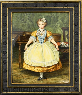 Lot 643 - A Minton's Art Pottery Plaque, circa 1870,...