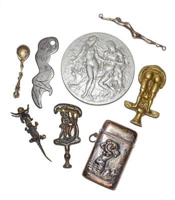 Lot 164 - Small group of erotica and other items,...