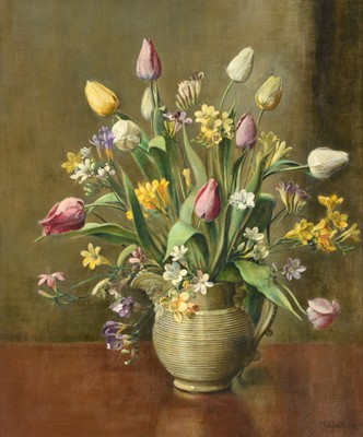 Lot 214 - ^ Margaret E Wilson (1864-1912) A still life...