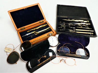 Lot 103 - A silver open-faced pocket watch signed...