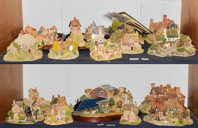 Lot 175 - A collection of Liliput Lane, models including;...