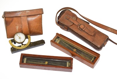 Lot 120 - A Late 19th Century Abney's Level, in black...