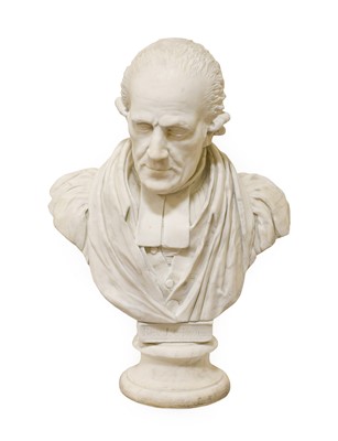 Lot 1064 - John Isaac Hawkins: A White Marble Bust of the...
