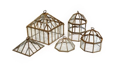 Lot 1079 - A Coalbrookdale Cast Iron Lantern Cloche and...