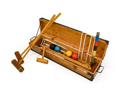 Lot 1072 - A "Sandringham" Croquet Set, circa 1960/70, in...