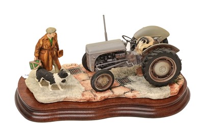 Lot 12 - Border Fine Arts 'An Early Start' (Massey Ferguson Tractor)