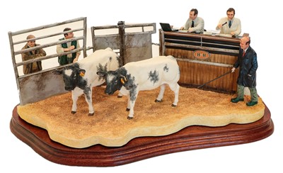 Lot 111 - Border Fine Arts 'Under The Hammer' (Belgian Blue Cross)